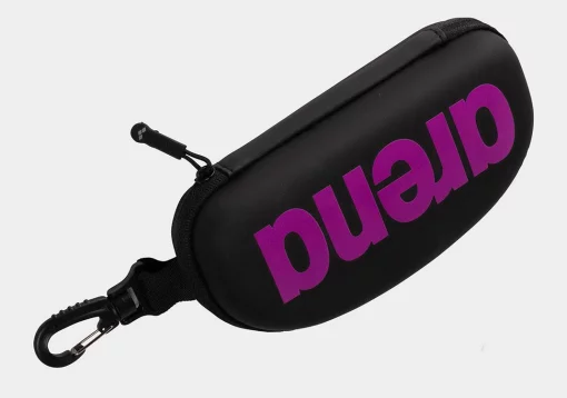 Чохол для окулярів Arena GOGGLE CASE чорний, пурпурний Уні OFSM