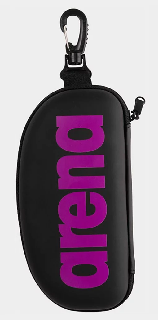 Чохол для окулярів Arena GOGGLE CASE чорний, пурпурний Уні OFSM