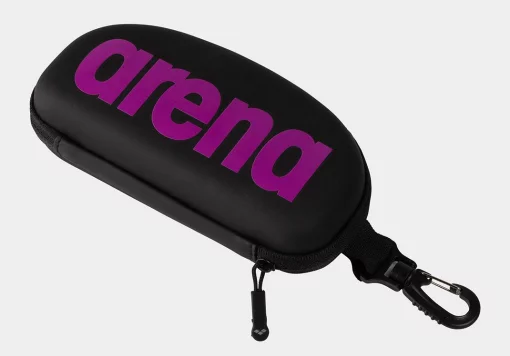 Чохол для окулярів Arena GOGGLE CASE чорний, пурпурний Уні OFSM