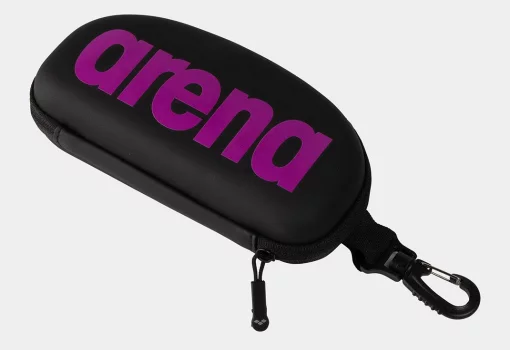 Чохол для окулярів Arena GOGGLE CASE чорний, пурпурний Уні OFSM