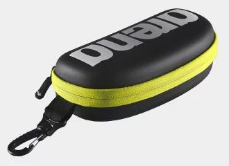 Чохол для окулярів Arena GOGGLE CASE чорний, жовтий Уні OFSM