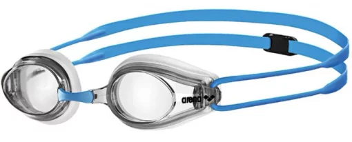 Окуляри для плавання Arena TRACKS JR прозорий, блакитний Діт OSFM