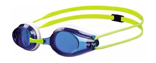 Окуляри для плавання Arena TRACKS JR синій, білий, салатовий Діт OSFM
