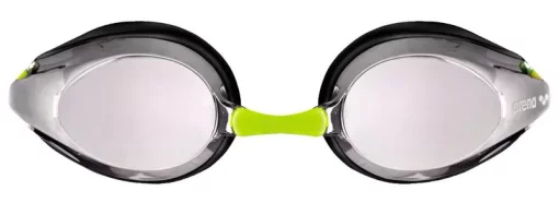 Окуляри для плавання Arena TRACKS JR MIRROR сріблястий, чорний, жовтий Діт OFSM