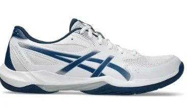 Кросівки сквош . Asics Gel-Rocket 12 White/Mako Blue (40.5) 7.5 (1071A116-100)