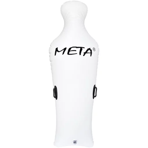 Манекен надувний для тренування воротарів Meta Inflatable dummy for keepers білий, чорний Уні 160 см