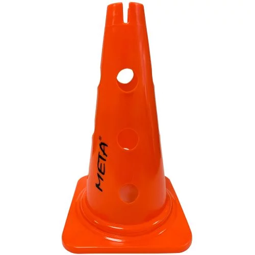 Конус для жердин та кілець Meta Training Cone with Holes & Slit помаранчевий Уні 30 см