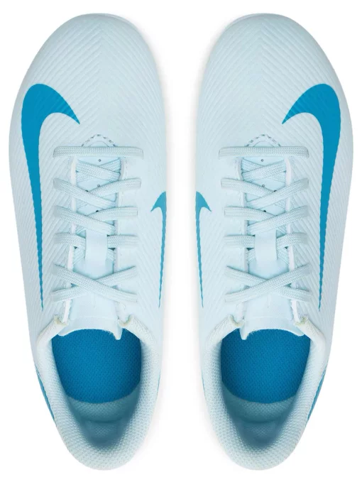 Бутси Nike JR VAPOR 16 CLUB FG/MG білий, блакитний Діт 38 (US 5.5Y)