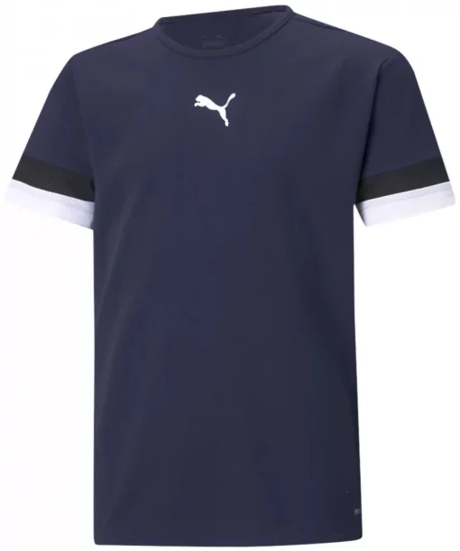 Футболка Puma teamRISE Jersey Jr темно-синій Діт 176 см