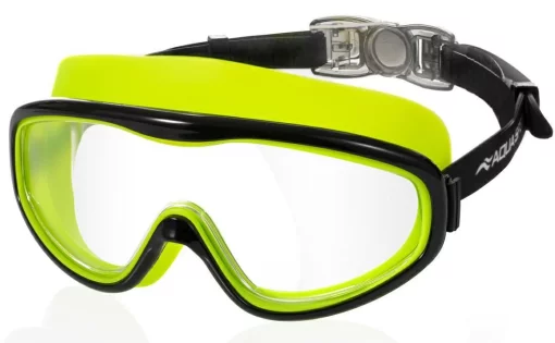 Окуляри для плавання Aqua Speed TIVANO 9245 жовтий, чорний Уні OSFM