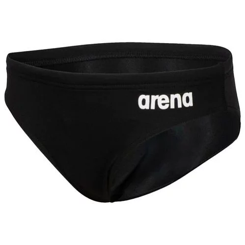 Плавки-сліпи для хлопців Arena BOY'S TEAM SWIM BRIEFS SOLID чорний, білий Діт