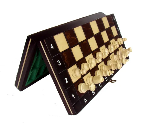 Шахи MADON Магнітні шкільні коричневий, бежевий Уні 20х20 см