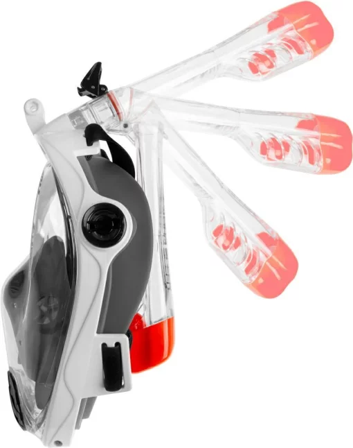 Повнолицьова маска Aqua Speed SPECTRA 2.0 9924 чорний, білий Уні L/XL