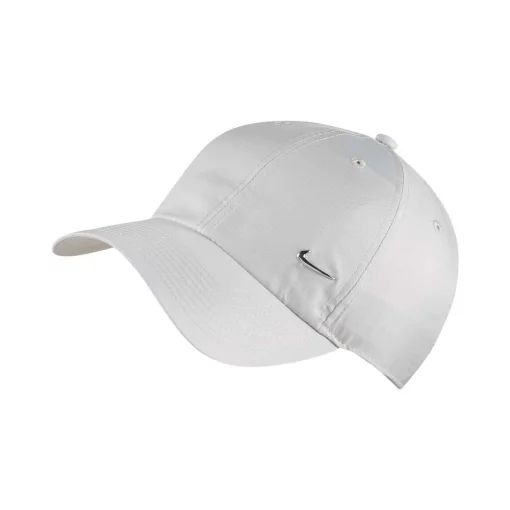 Кепка Nike U NSW DF H86 METAL SWOOSH CAP сіро-білий Уні MISC