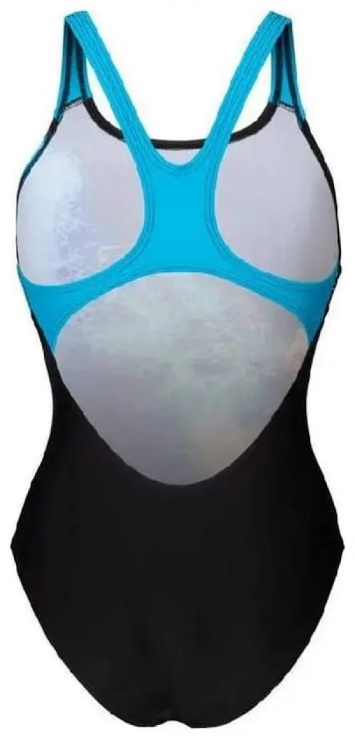 Купальник закритий для жінок Arena VIBRANT SWIMSUIT SWIM PRO BACK чорний Жін 42