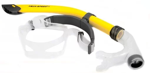 Дихальна трубка для снорклінгу Aqua Speed ​​COMET 4818 жовтий Уні OSFM