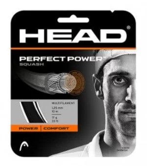 Струна для сквошу Head Perfect power bk 1.25 10 m
