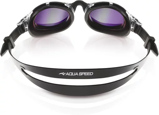 Окуляри для плавання Aqua Speed TRITON 2.0 MIRROR 60418 чорний, сірий Уні OSFM