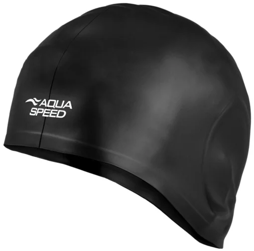 Шапка для плавання Aqua Speed EAR CAP VOLUME 60475 чорний Уні OSFM