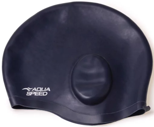 Шапка для плавання Aqua Speed EAR CAP Comfort 9895 темно-синій Уні OSFM