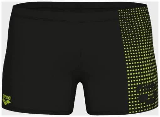 Плавки-шорти для чоловіків Arena FOGGY DOTS SWIM SHORT чорний, жовтий Чол
