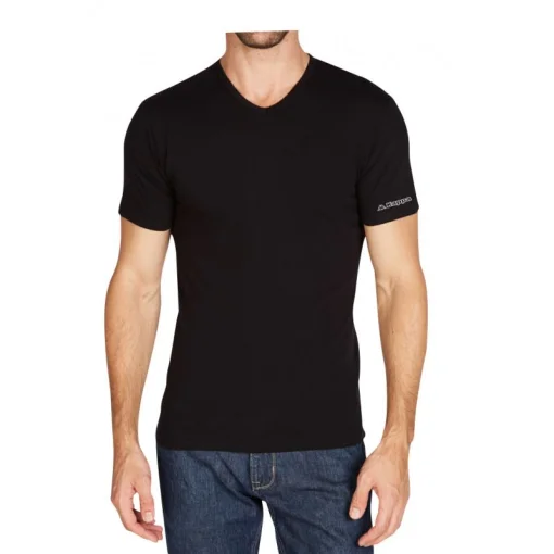 Футболка Kappa T-shirt Mezza Manica Scollo V чорний Чол M