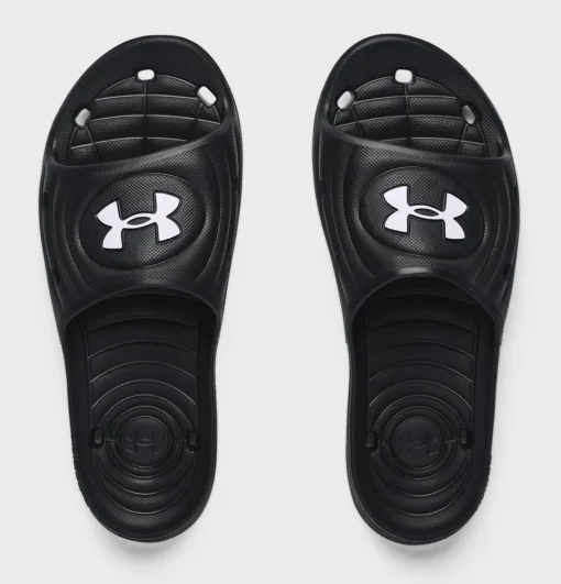Шльопанці Under Armour Locker IV SL чорний Чол 8 US (26 см)