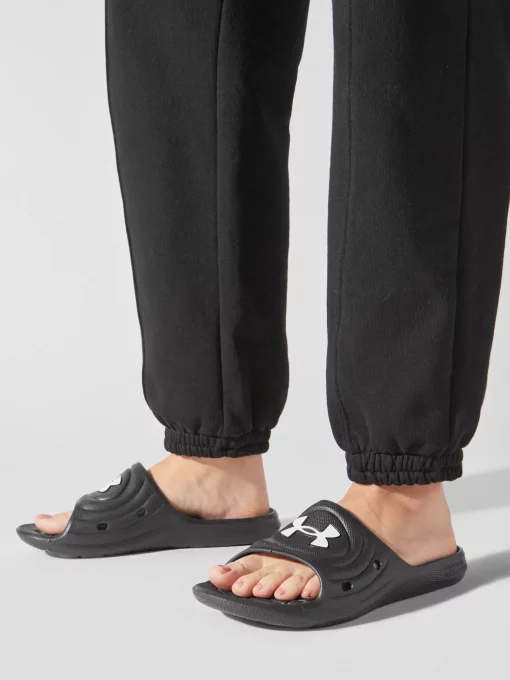 Шльопанці Under Armour W Locker IV SL чорний Жін 7 US (25 см)