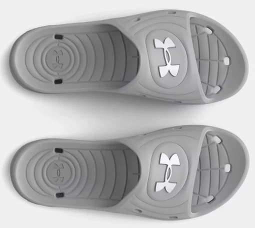 Шльопанці Under Armour W Locker IV SL сірий Жін 7 US (25 см)