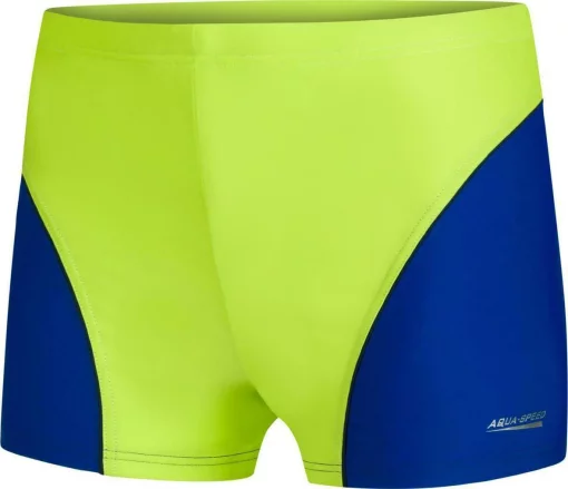 Плавки-боксери для хлопців Aqua Speed LEO 7442 зелений, блакитний Діт 122см