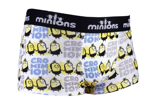 Труси-боксери MinionS NOIR - CROMinion PREHISTOIRE білий Чол 10-12