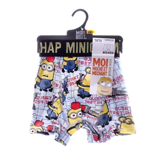 Труси-боксери MinionS блакитний Чол 6-8
