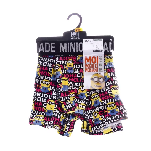 Труси-боксери MinionS чорний Чол 6-8