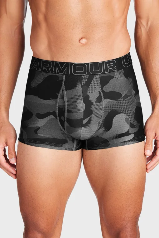 Труси UA M Perf Tech Nov 3in чорний, сірий, хакі Чол MD