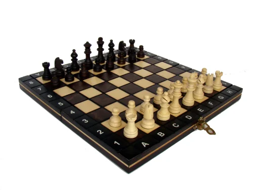 Шахи MADON Магнітні шкільні коричневий, бежевий Уні 20х20 см