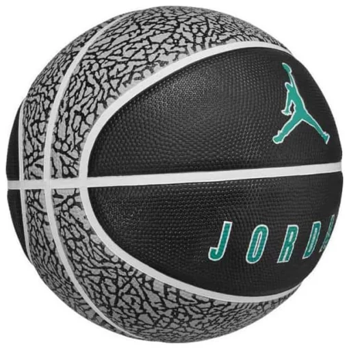 М'яч баскетбольний NikeJORDAN PLAYGROUND 2.0 8P DEFLATED сірий, чорний Уні 7