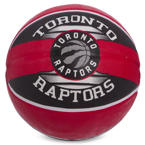М'яч баскетбольний гумовий SPALDING 83511Z NBA TEAM-TORONTO RAPTORS №7