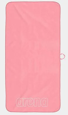 Рушник Arena SMART PLUS GYM TOWEL рожевий, білий Уні 50х100 см
