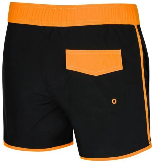 Плавки-шорти для чоловіків Aqua Speed AXEL 7190 чорний, помаранчевий Чол XL (90-96 см)