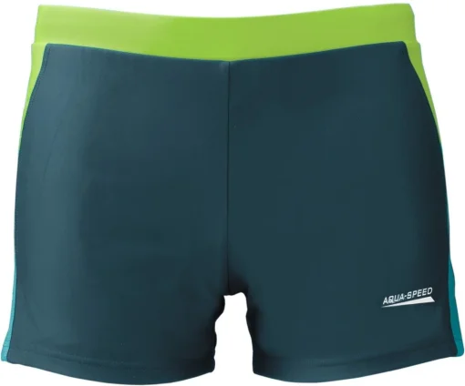 Плавки-боксери для чоловіків Aqua Speed DARIO 6250 блакитний, зелений, синій Чол 3XL (94-102 см)