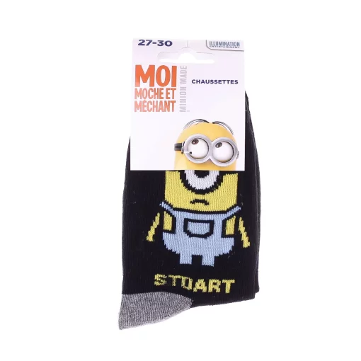 Шкарпетки MINIONS STUART чорний Діт 31-34, арт.35124-1