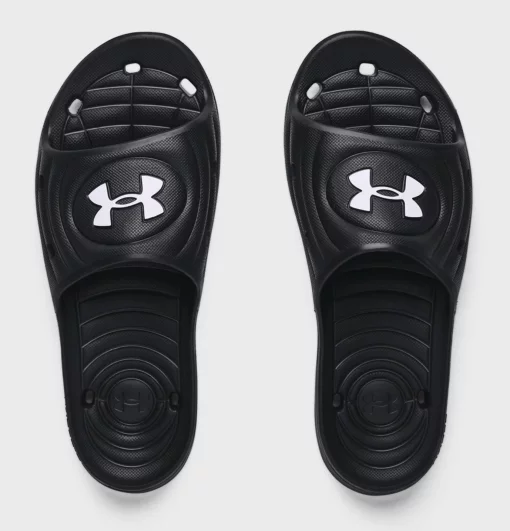 Шльопанці Under Armour Locker IV SL чорний Чол 7 US (25 см)