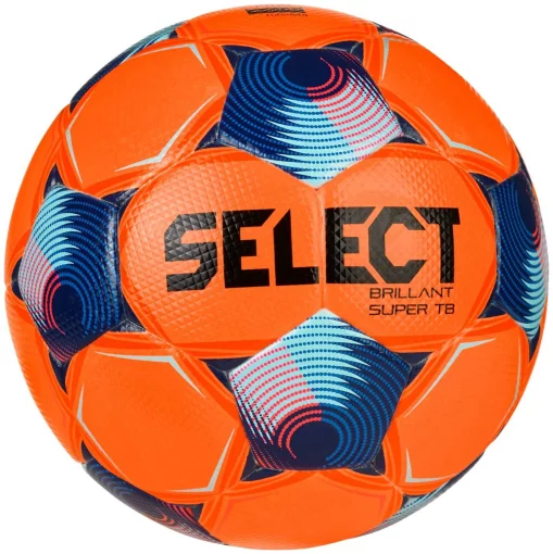М'яч футбольний Select BRILLANT SUPER FIFA TB v25 помаранчевий, синій Уні 5