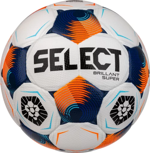 М'яч футбольний SELECT BRILLANT SUPER UKRAINE FIFA білий, синій 5 (361577-119)