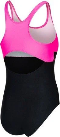 Купальник для дівчат Aqua Speed EMILY 7221 чорний, рожевий Діт 152см