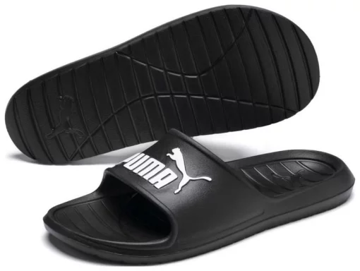 Шльопанці Puma Divecat v2 чорний Уні 46