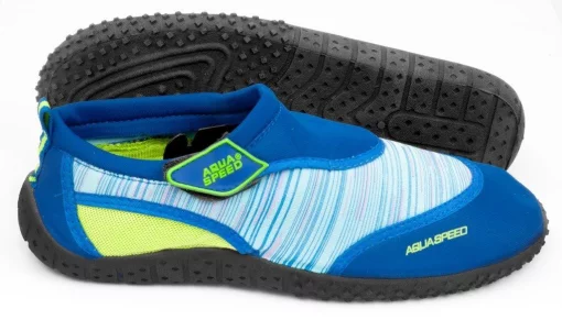 Аквашузи Aqua Speed AQUA SHOE MODEL 2C 6581 синій, блакитний, жовтий Діт 33