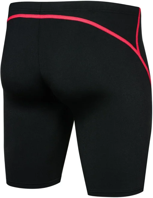 Плавки-шорти для чоловіків Aqua Speed BLAKE 3369 чорний, червоний Чол XL (90-96 см)