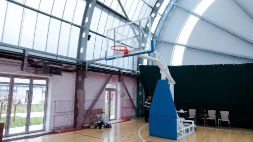 Баскетбольна стійка мобільна складна SS00367