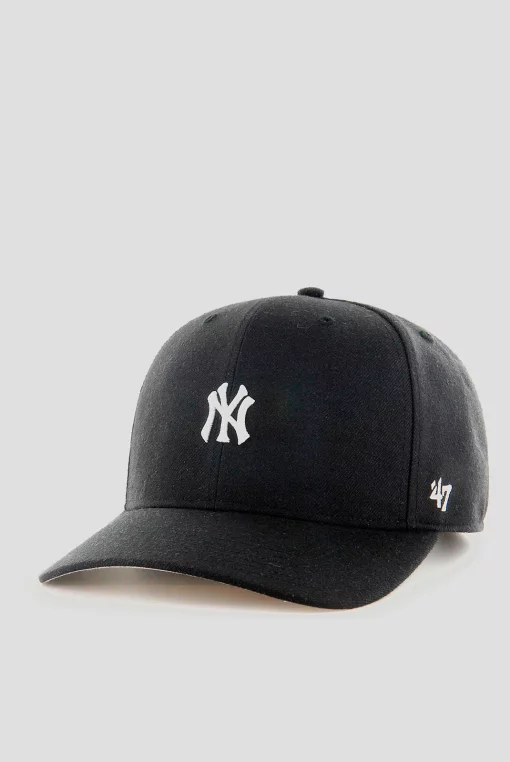 Кепка 47 Brand MVP DP YANKEES BASE RUNNER чорний, сірий Уні OSFA